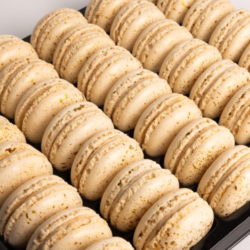 Chai Latte Macarons – Tray of 35